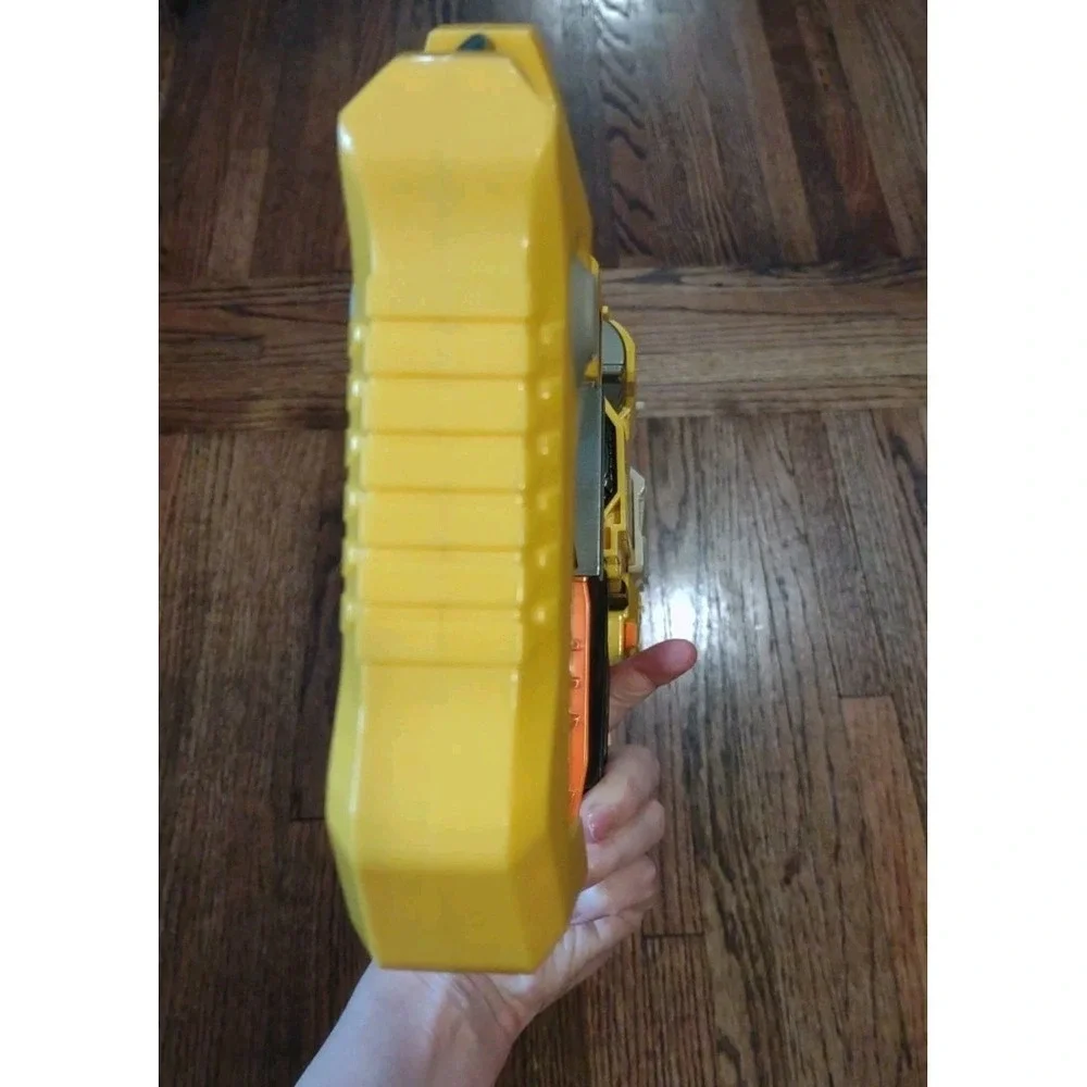 Nerf N-Strike Recon CS-6 Blaster Lot w/ Attachments Scope Stock 2 Clips Blue...